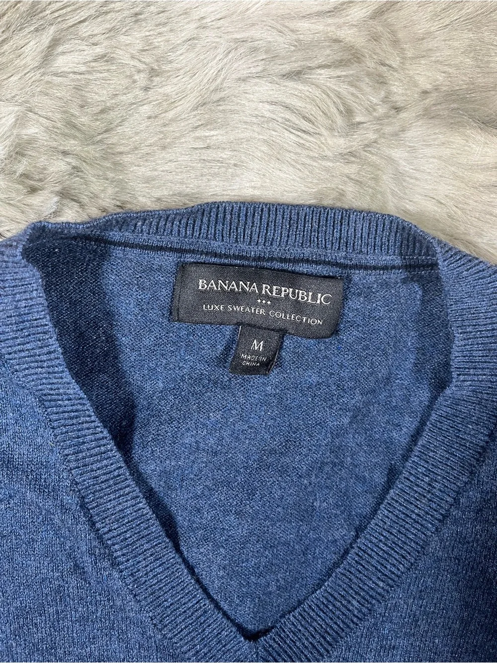 Banana Republic Men's Luxe Crewneck Sweater